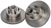 Front Standard Disc Brake Conversion Kit for Select 1962-1972 Mopar Models, 5 x 4.50 in. Bolt Pattern [Raw Calipers] - image 2