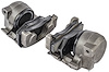 Brake Conversion Kit with Calipers, Spindles, and Hardware - image 1