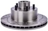 Premium Vented Brake Front Rotors and Stainless Steel Braided Brake Hoses for 1962-1972 Mopar A, B, E Body - image 2