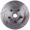 Premium Vented Brake Front Rotors and Stainless Steel Braided Brake Hoses for 1962-1972 Mopar A, B, E Body - image 3