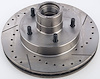Cross-Drilled Rotor Driver Side - image 1