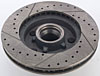 Cross-Drilled Rotor Driver Side - image 3