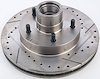 Cross-Drilled Rotor Passenger Side - image 1