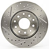 Cross-Drilled Brake Rotor for Passenger Side Universal Rear Ford 9 in. GM 1012 Bolt Pattern - image 4