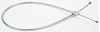Rear Emergency Brake Cable 40 1/2 in. Length