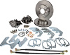 Ford 9 in. Rear Disc Brake Conversion Kit for Select 1968-1977 Ford Cars [Standard Kit Non E-Brake & Raw Calipers] - image 1