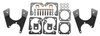 GM 10/12 Bolt Rear Disc Brake Conversion Kit for 1964-1972 GM A-Body w/STD Shock [Premium Kit w/E-Brake, Raw Calipers] - image 2