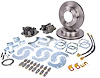 Ford 9 in. Rear Disc Brake Conversion Kit for Select 1957-1987 Ford F-Series Truck [Standard Kit Non E-Brake & Raw Calipers] - image 1