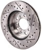 Cross Drilled and Slotted Rotor for 1962-1972 Mopar A, B, and E [Driver Side] - image 2