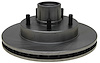 Replacement Brake Rotor and Hub Assembly - image 1
