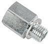 Mechanical Temp Gauge Adapter Fitting M12 x 1.5 Male x 3/8 NPT Female Straight - image 1