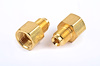 Brass Brake Line Adapter Fitting [3/16 in. Male x 1/4 in. Female] - image 1