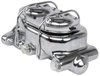 Brake Master Cylinder with Dual Reservoir, Aluminum with Chrome Finish [Corvette Style] - image 4
