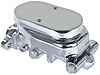 Brake Master Cylinder, Aluminum with Chrome Finish [GM Universal Mounting] - image 2