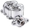 Brake Master Cylinder with Dual Reservoir, Aluminum with Chrome Finish [Corvette Style] - image 4