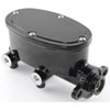 Brake Master Cylinder with Dual Reservoir, Aluminum with Black Finish  [Universal Mounting] - image 4