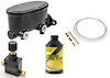 Master Cylinder Install Kit for GM [1 in. Bore, Black]