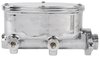 Brake Master Cylinder with Dual Reservoir, Aluminum with Chrome Finish  [Universal Mounting] - image 2