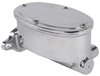 Brake Master Cylinder with Dual Reservoir, Aluminum with Chrome Finish  [Universal Mounting] - image 4