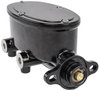 Brake Master Cylinder with Dual Reservoir, Aluminum with Black Finish [Universal Mounting] - image 3