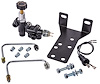 Adjustable Brake Proportioning Valve Kit with Mounting Bracket and Brake Lines [w/Black Proportioning Valve] - image 1