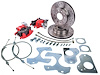 GM 10 Bolt Rear Disc Brake Conversion Kit for Select 1978-1988 GM G-Body Models [Premium Kit with E-Brake] - image 1
