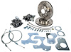GM 10 Bolt Rear Disc Brake Conversion Kit for Select 1978-1988 GM G-Body Models [Premium Kit with E-Brake] - image 1