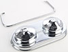 Chrome Master Cylinder Cover GM 1967-80 - image 2