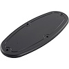 Tandem Chamber Aluminum Master Cylinder Cover Black Anodized Finish - image 1