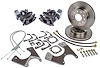 GM 10/12 Bolt Rear Disc Brake Conversion Kit for Select 1968-1974 GM F/X-Body [Standard Kit w/E-Brake & Black Calipers] - image 1