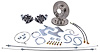 GM 10/12 Bolt Rear Disc Brake Conversion Kit for Select 1955-1968 GM Full Size Cars [Standard Kit w/E-brake & Black Calipers] - image 1