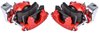Mopar 8.75 & Dana 60 Rear Premium Disc Brake Conversion Kit for Select 1962-1976 Mopar Models [Red Calipers w/E-Brake] - image 3