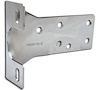 Proportioning Valve Mounting Bracket - Bottom Mount [Chrome] - image 1