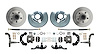 Front Standard Disc Brake Conversion Kit for Select 1960-1972 Mopar Models, 5 x 4 in. Bolt Pattern [Raw Calipers] - image 1
