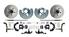 Front Standard Disc Brake Conversion Kit for Select 1960-1972 Mopar Models, 5 x 4 in. Bolt Pattern [Black Calipers] - image 1