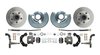 Front & Rear Standard Disc Brake Conversion Kit for Select 1962-1972 Mopar Models, 5 x 4.50 in. Bolt Pattern [Raw Calipers] - image 2