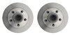 Front Disc Brake Conversion Kit for Select 1955-1958 GM Full Size Models [Standard Kit w/Red Calipers] - image 2