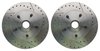 Front Premium Disc Brake Conversion Kit for Select 1955-1958 GM Full Size Models [Premium Kit w/Red Calipers] - image 2