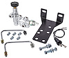Adjustable Brake Proportioning Valve Kit with Mounting Bracket and Brake Lines [w/Chrome Proportioning Valve] - image 1