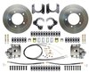 Ford 9 in. Rear Disc Brake Conversion Kit for Select 1980-1996 Ford F-150, Bronco [Standard Kit w/E-Brake & Natural Calipers]