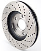 High Performance Cross-Drilled & Vented Right Front Brake Rotor for 1998-2002 GM F-Body - image 2