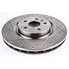 HP Drilled & Slotted Brake Rotor Left Front - image 1