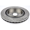 HP Drilled & Slotted Brake Rotor Right Rear - image 2