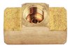 Brass Tee Fitting 5/16 in -28 Inverted Flare Ends - image 2