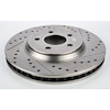 HP Drilled & Slotted Brake Rotor Left Front - image 1