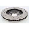 HP Drilled & Slotted Brake Rotor Left Front - image 2