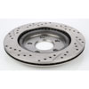 HP Drilled & Slotted Brake Rotor Left Rear - image 2