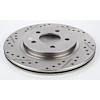 HP Drilled & Slotted Brake Rotor Right Rear - image 1