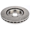 HP Drilled & Slotted Brake Rotor Left Front - image 2