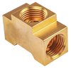 Brass Tee Fitting 5/8 in -18 Inverted Flare Ends - image 3